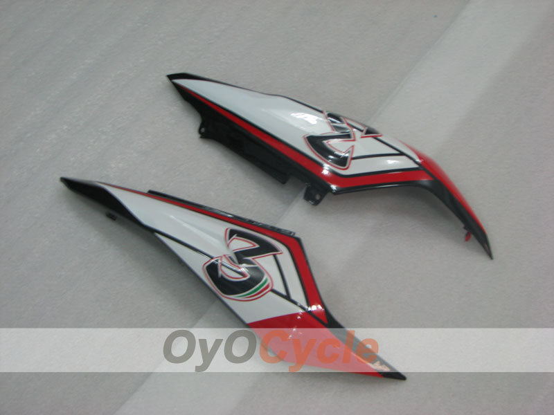 Kit de carénage pour Aprilia RS125 06-10 - Rouge, Blanc - Style usine #OYO87906284