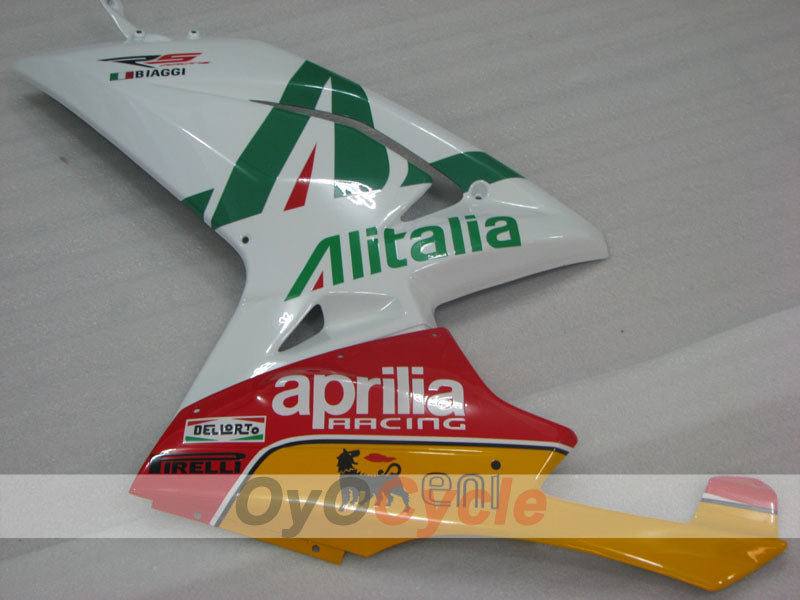 Kit de carénage pour Aprilia RS125 06-10 - Rouge, Blanc - Style usine #OYO87906284