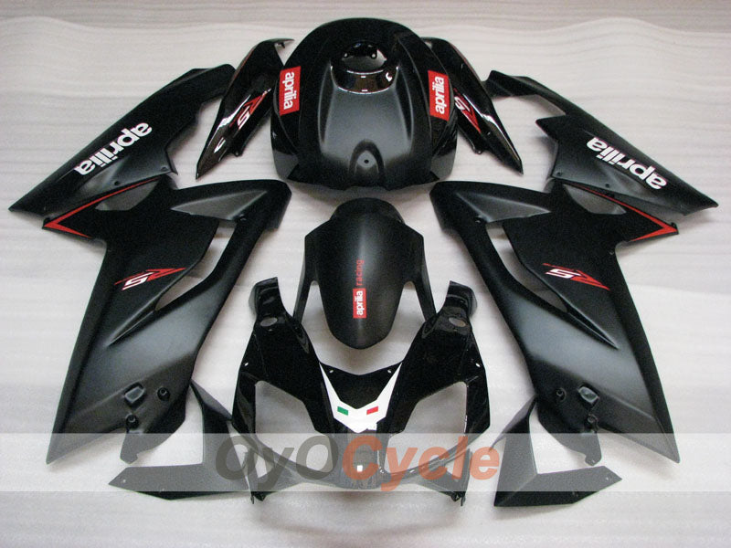 Kit de carénage pour Aprilia RS125 06-10 - Noir, Mat - Style usine #OYO87906285