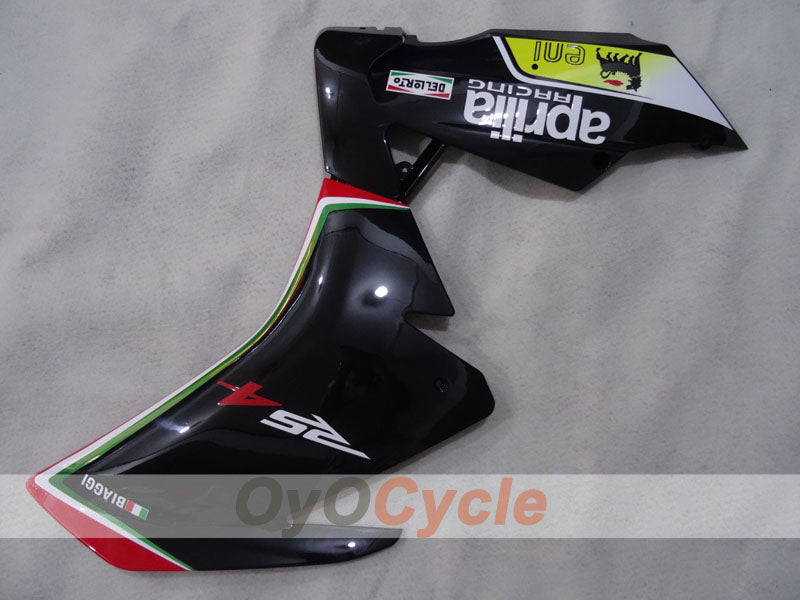 Kit de carénage pour Aprilia RSV4 09-14 - Rouge, Blanc, Noir - Style usine #OYO87906286