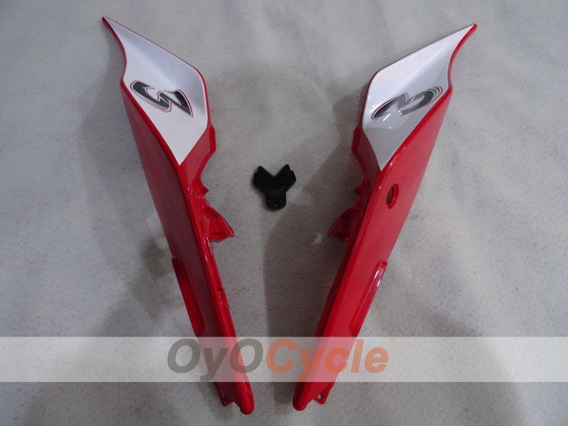 Kit de carénage pour Aprilia RSV4 09-14 - Rouge, Vert, Blanc, Noir - Alitalia #OYO87906287