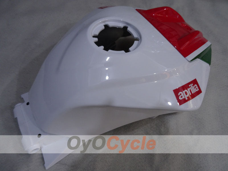 Kit de carénage pour Aprilia RSV4 09-14 - Rouge, Vert, Blanc, Noir - Alitalia #OYO87906287