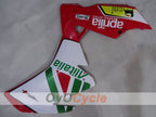 Kit de carénage pour Aprilia RSV4 09-14 - Rouge, Vert, Blanc, Noir - Alitalia #OYO87906287