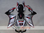 Kit de carénage pour Aprilia RSV4 09-14 - Rouge, Blanc, Argenté - #bearacer #OYO87906288