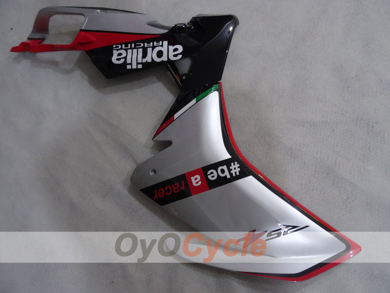Kit de carénage pour Aprilia RSV4 09-14 - Rouge, Blanc, Argenté - #bearacer #OYO87906288