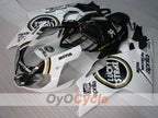Kit de carénage pour Aprilia RSV1000R 03-06 - Blanc, Noir - Lucky Strike #OYO87906292