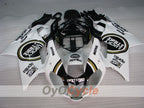 Kit de carénage pour Aprilia RSV1000R 03-06 - Blanc, Noir - Lucky Strike #OYO87906292