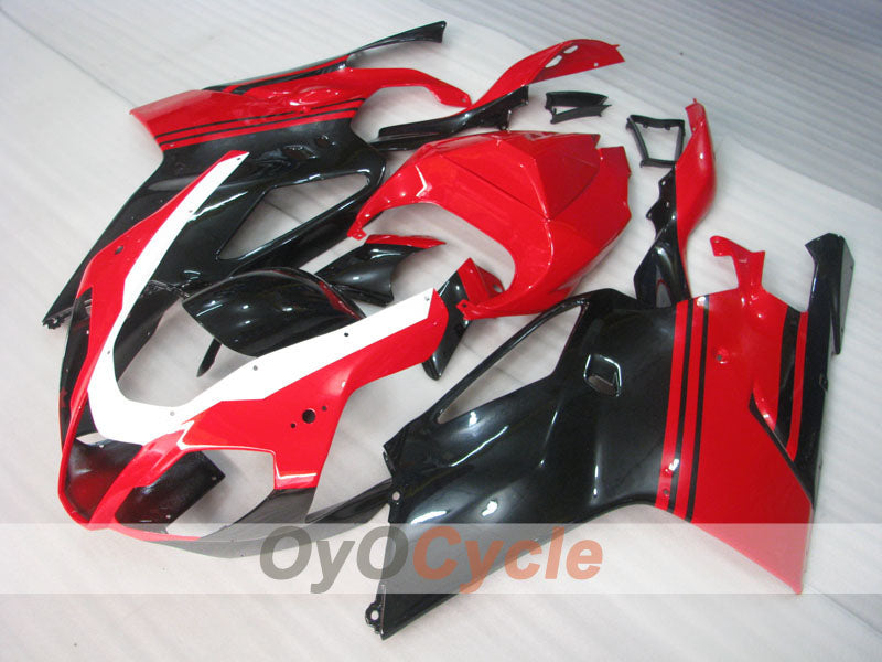 Kit de carénage pour Aprilia RSV1000R 03-06 - Rouge, Noir - Style d'usine #OYO87906294