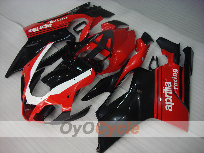 Kit de carénage pour Aprilia RSV1000R 03-06 - Rouge, Noir - Style d'usine #OYO87906295