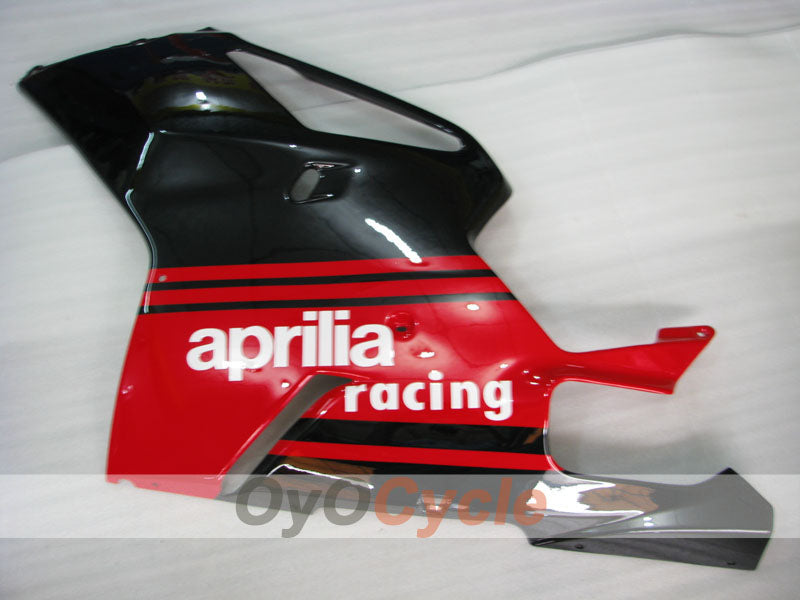 Kit de carénage pour Aprilia RSV1000R 03-06 - Rouge, Noir - Style d'usine #OYO87906295