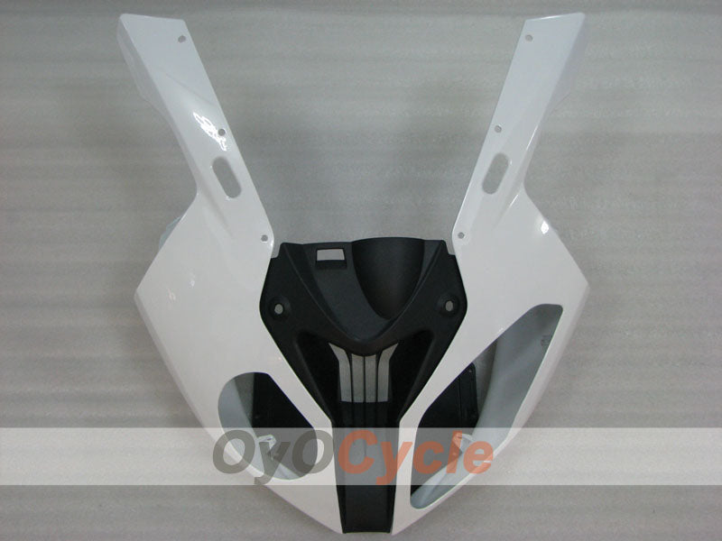 Kit de carénage injecté pour BMW S1000RR 09-14 - Blanc, Noir - Style d'usine, Personnalisable #OYO87906299