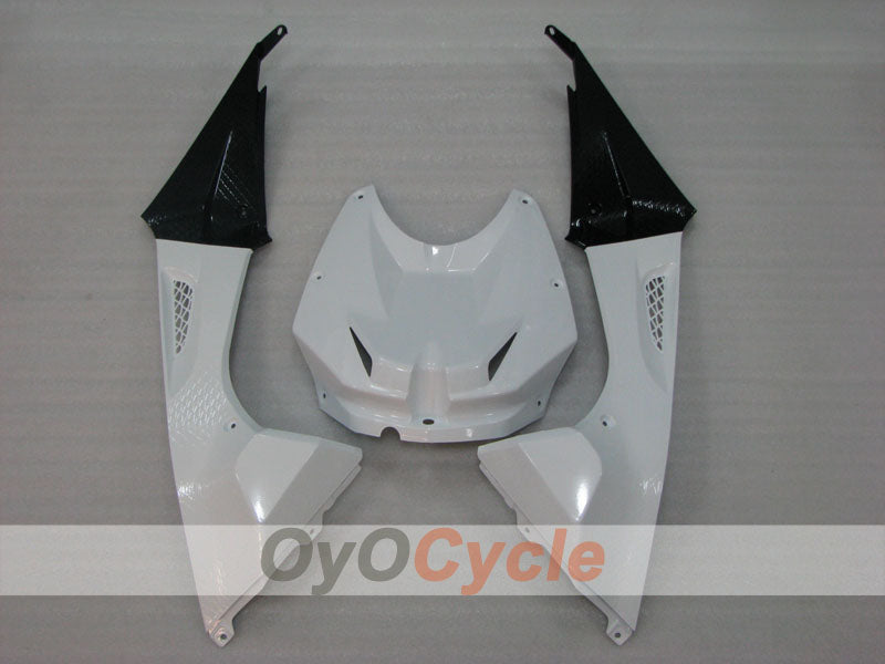 Kit de carénage injecté pour BMW S1000RR 09-14 - Blanc, Noir - Style d'usine, Personnalisable #OYO87906299