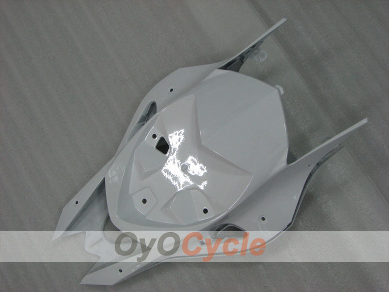 Kit de carénage injecté pour BMW S1000RR 09-14 - Blanc, Noir - Style d'usine, Personnalisable #OYO87906299
