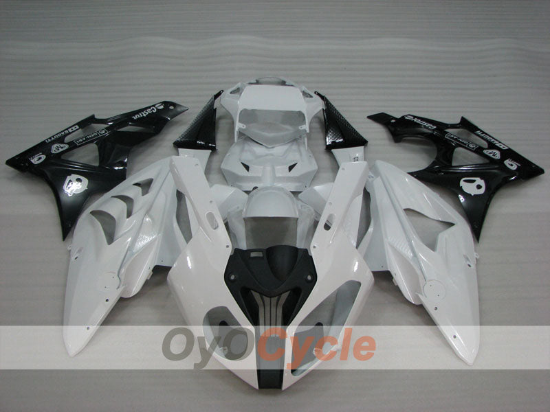 Kit de carénage injecté pour BMW S1000RR 09-14 - Blanc, Noir - Style d'usine, Personnalisable #OYO87906299