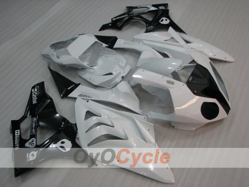 Kit de carénage injecté pour BMW S1000RR 09-14 - Blanc, Noir - Style d'usine, Personnalisable #OYO87906299 Image principale du produit