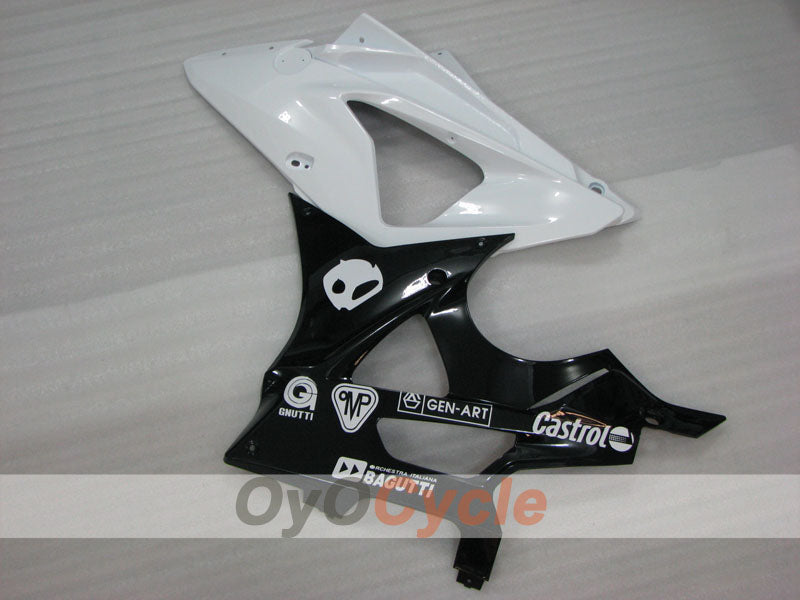Kit de carénage injecté pour BMW S1000RR 09-14 - Blanc, Noir - Style d'usine, Personnalisable #OYO87906299