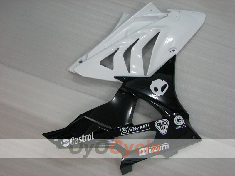 Kit de carénage injecté pour BMW S1000RR 09-14 - Blanc, Noir - Style d'usine, Personnalisable #OYO87906299