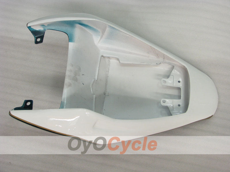 Kit de carénage injecté pour Triumph Daytona 675 06-08 - Blanc, Noir - Style d'usine #OYO87906300