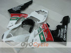 Kit de carénage injecté pour Triumph Daytona 675 06-08 - Vert, Blanc, Noir - Castrol #OYO87906302