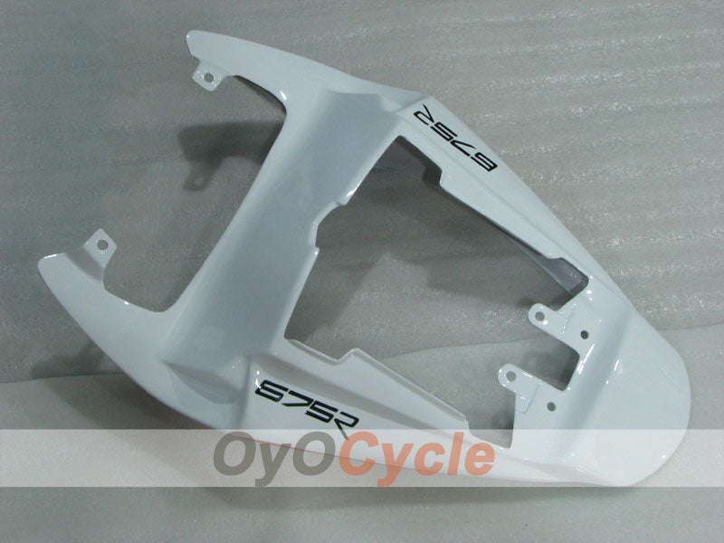 Kit de carénage injecté pour Triumph Daytona 675 06-08 - Vert, Blanc, Noir - Castrol #OYO87906302