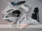 Kit de carénage injecté pour Triumph Daytona 675 06-08 - Blanc, Noir - Style d'usine #OYO87906304