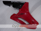 Kit de carénage à injection pour Triumph Daytona 675 09-12 - Rouge, noir - Style d'origine #OYO87906305
