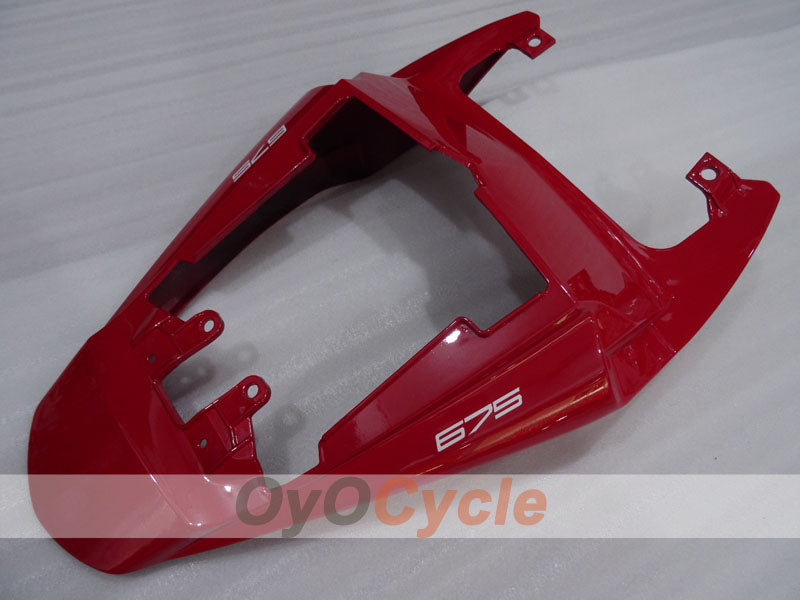 Kit de carénage à injection pour Triumph Daytona 675 09-12 - Rouge, noir - Style d'origine #OYO87906305
