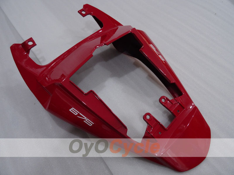 Kit de carénage à injection pour Triumph Daytona 675 09-12 - Rouge, noir - Style d'origine #OYO87906305