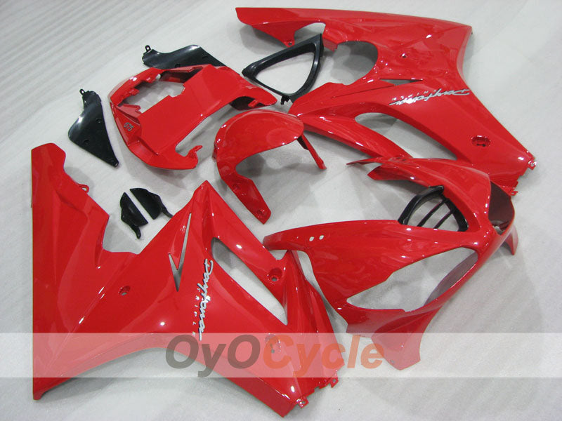 Kit de carénage à injection pour Triumph Daytona 675 09-12 - Rouge - Style d'origine #OYO87906306