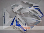 Kit de carénage à injection pour Triumph Daytona 675 09-12 - Bleu, blanc - Style d'origine #OYO87906307