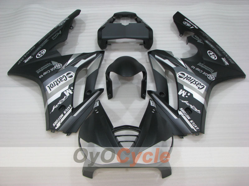 Kit de carénage à injection pour Triumph Daytona 675 09-12 - Noir, mat - Castrol #OYO87906308 Image secondaire du produit