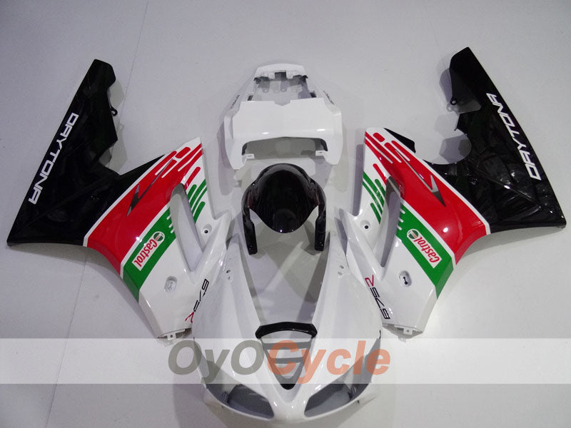 Kit de carénage à injection pour Triumph Daytona 675 09-12 - Blanc, noir - Castrol #OYO87906310 Image secondaire du produit