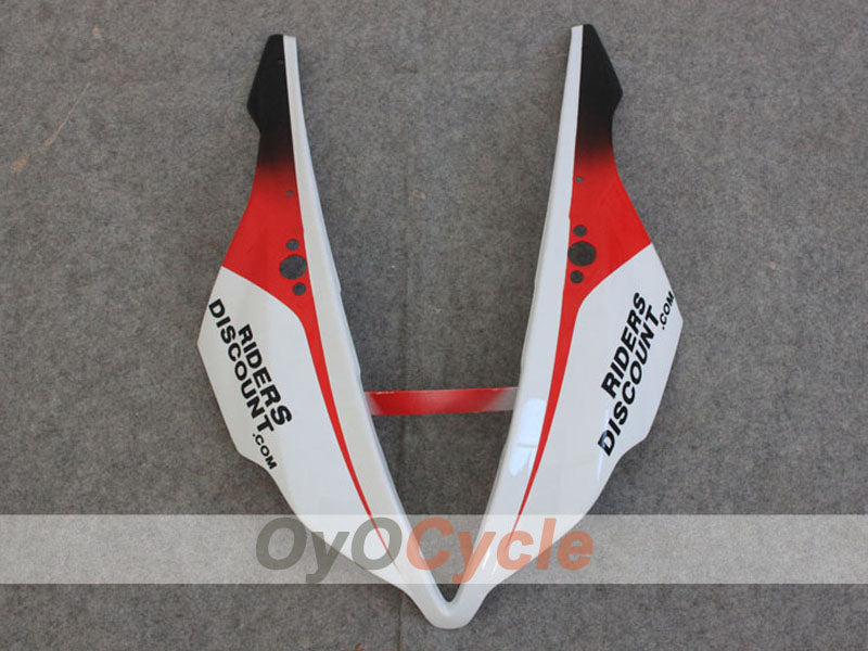 Kit de carénage à injection pour Triumph Daytona 675 13-14 - Rouge, blanc, noir - DUNLOP #OYO87906311