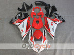 Kit de carénage à injection pour Triumph Daytona 675 13-14 - Rouge, blanc, noir - DUNLOP #OYO87906311