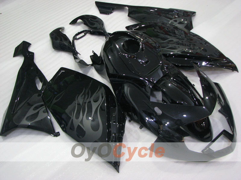 Kit de carénage pour BMW K1200S 05-08 - Noir - Style d'origine, personnalisable #OYO87906316