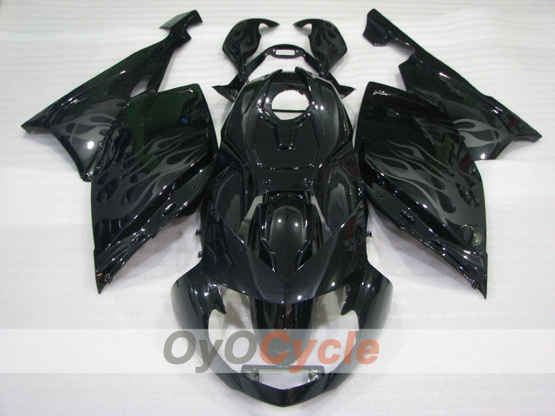 Kit de carénage pour BMW K1200S 05-08 - Noir - Style d'origine, personnalisable #OYO87906316