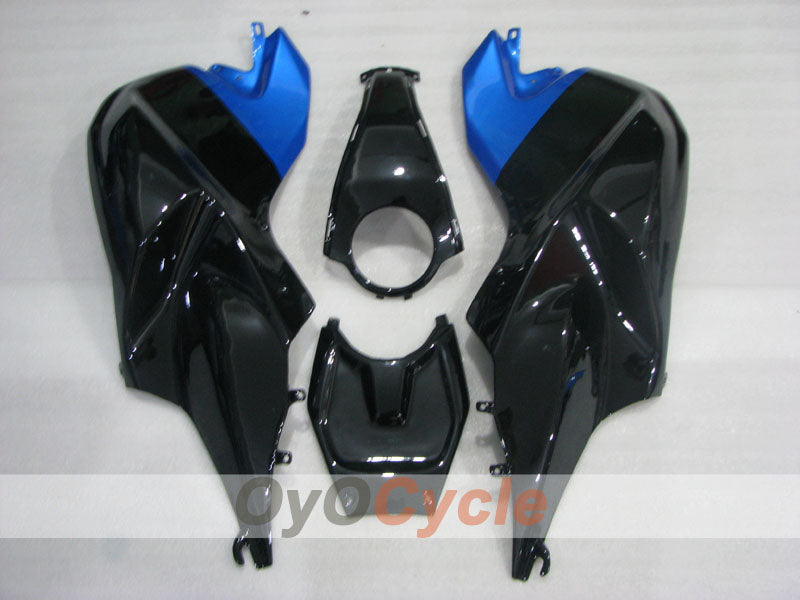 Kit de carénage pour BMW K1200S 05-08 - Bleu, noir, argent - Style d'origine, personnalisable #OYO87906317