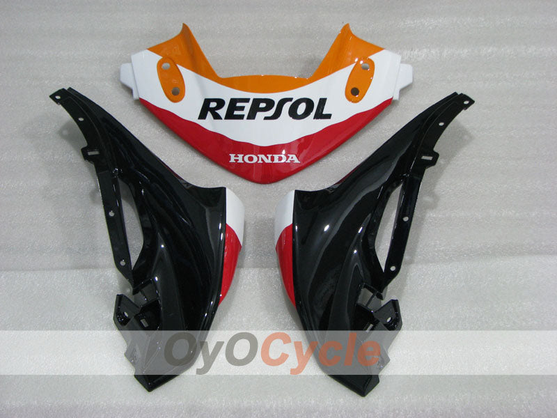 Kit de carénage à injection pour CBR250RR 11-16 - Orange, blanc, noir - PEPSI #OYO87906319