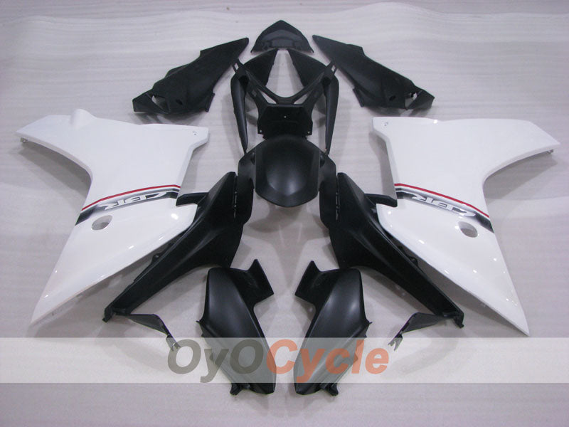 Kit de carénage à injection pour CBR600F 11-13 - Blanc, noir - MICHELIN, Repsol #OYO87906321