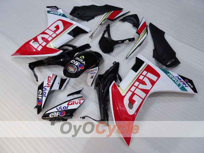Kit de carénage à injection pour CBR600F 11-13 - Rouge, blanc, noir - MICHELIN, Repsol #OYO87906322 Image principale du produit