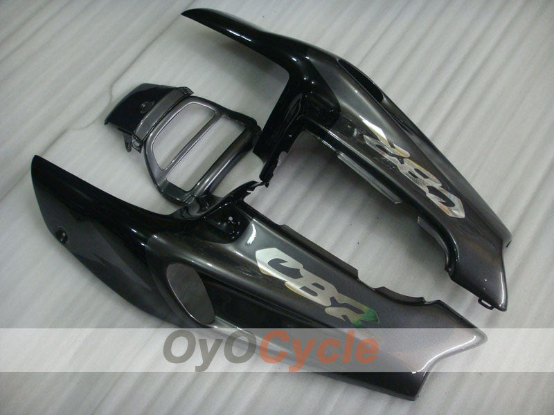 Kit de carénage pour CBR900RR 92-93 - Noir, gris - Style d’origine #OYO87906326