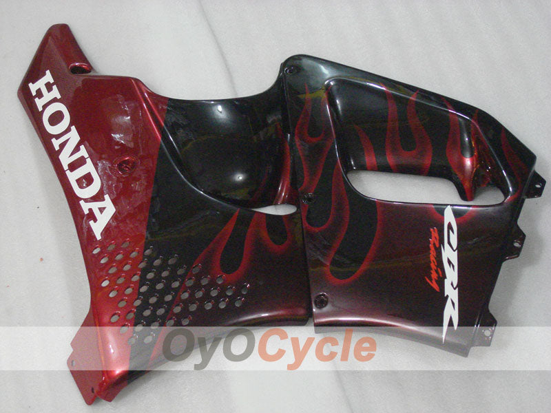 Kit de carénage pour CBR900RR 92-93 - Rouge, noir - Flamme #OYO87906327