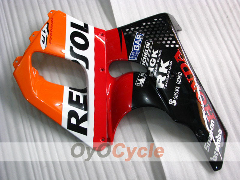 Kit de carénage pour CBR900RR 92-93 - Rouge, orange, noir - Repsol #OYO87906328
