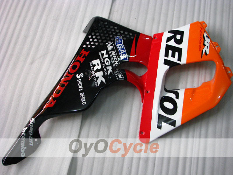 Kit de carénage pour CBR900RR 92-93 - Rouge, orange, noir - Repsol #OYO87906328