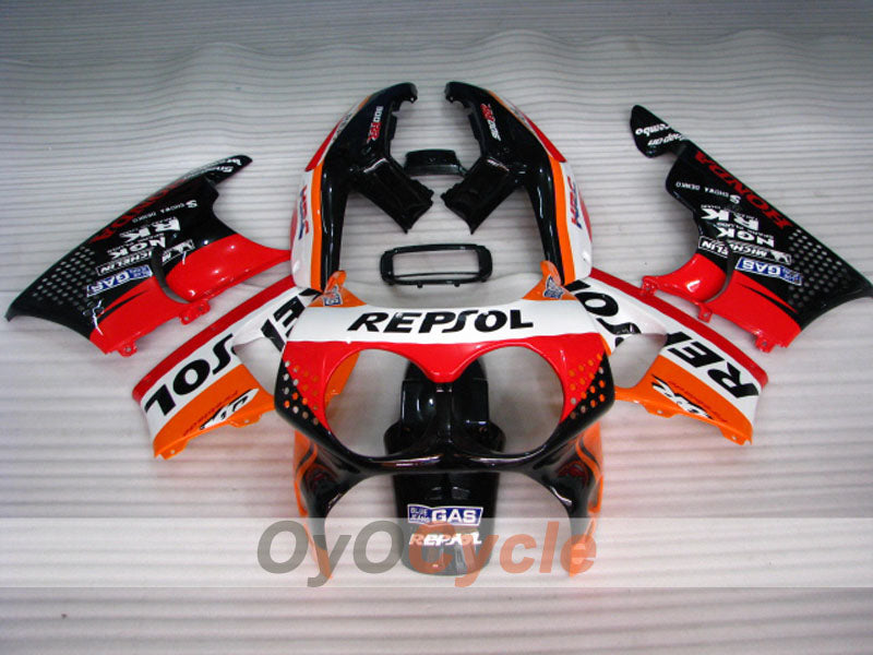 Kit de carénage pour CBR900RR 92-93 - Rouge, orange, noir - Repsol #OYO87906328