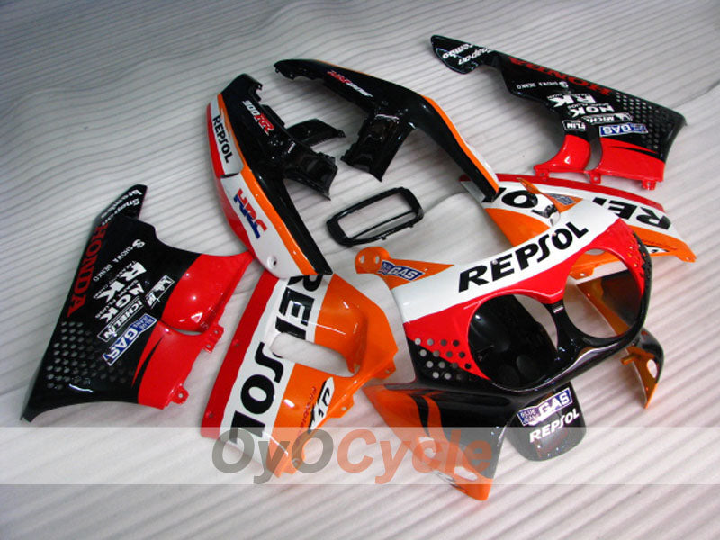 Kit de carénage pour CBR900RR 92-93 - Rouge, orange, noir - Repsol #OYO87906328 Image principale du produit