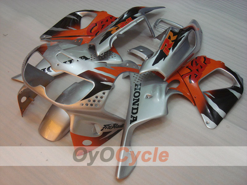 Kit de carénage pour CBR900RR 94-95 - Orange, Argent - Style d'origine #OYO87906337