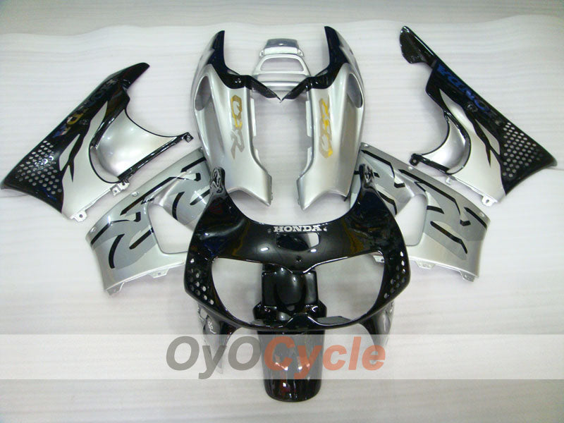 Kit de carénage pour CBR900RR 94-95 - Noir, Argent - Style d'origine #OYO87906340