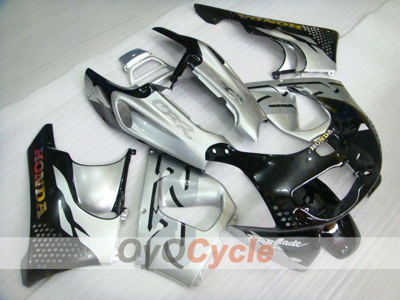 Kit de carénage pour CBR900RR 94-95 - Noir, Argent - Style d'origine #OYO87906340