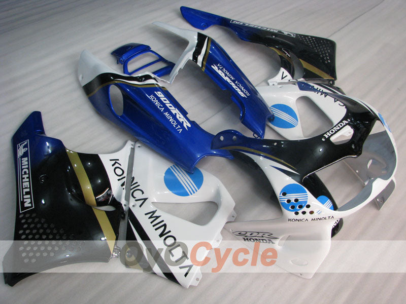 Kit de carénage pour CBR900RR 94-95 - Bleu, Blanc, Noir - Konica Minolta #OYO87906341 Image principale du produit